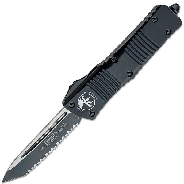 Microtech-Combat-Troodon-Black-Tactical-144-3T