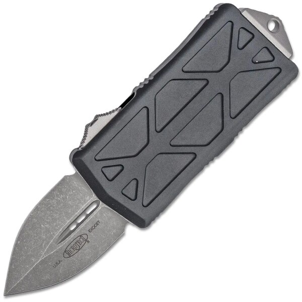 157-10AP-Black-Exocet-Money-Clip-DE-Auto-Knife