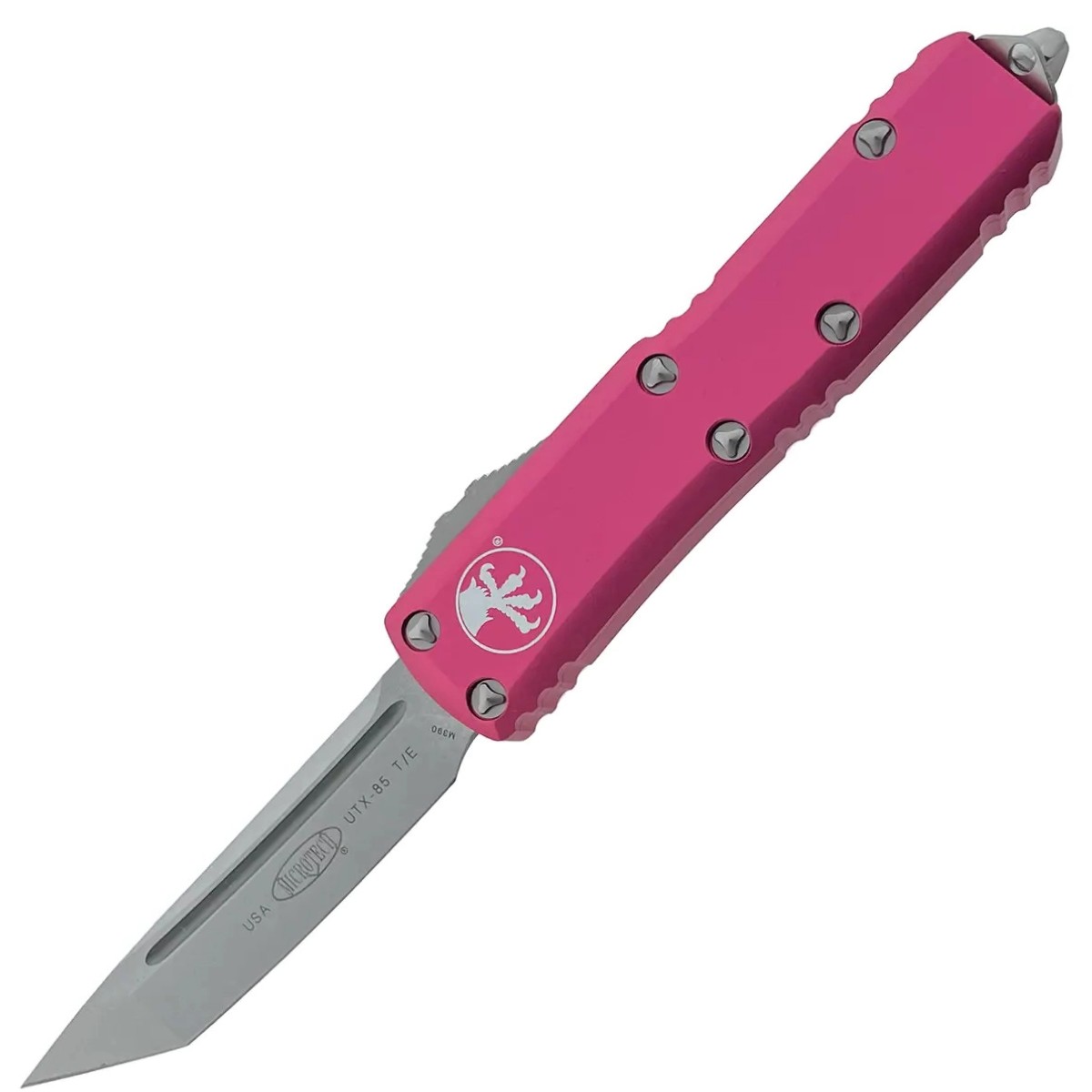 Microtech-233-10PK-UTX85-TE-Pink-Stonewash-Standard