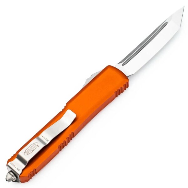 Microtech-Ultratech-ORANGE-TANTO-SATIN BLADE-123-4OR