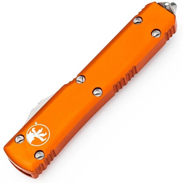 Microtech-Ultratech-ORANGE-TANTO-SATIN BLADE-123-4OR