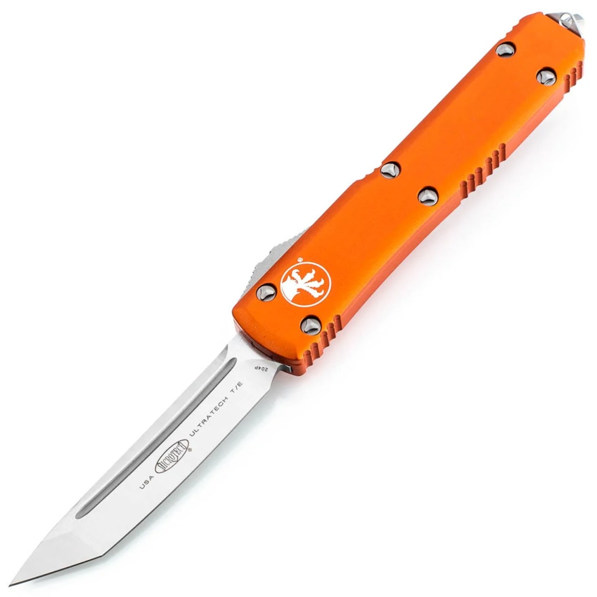 Microtech-Ultratech-ORANGE-TANTO-SATIN BLADE-123-4OR