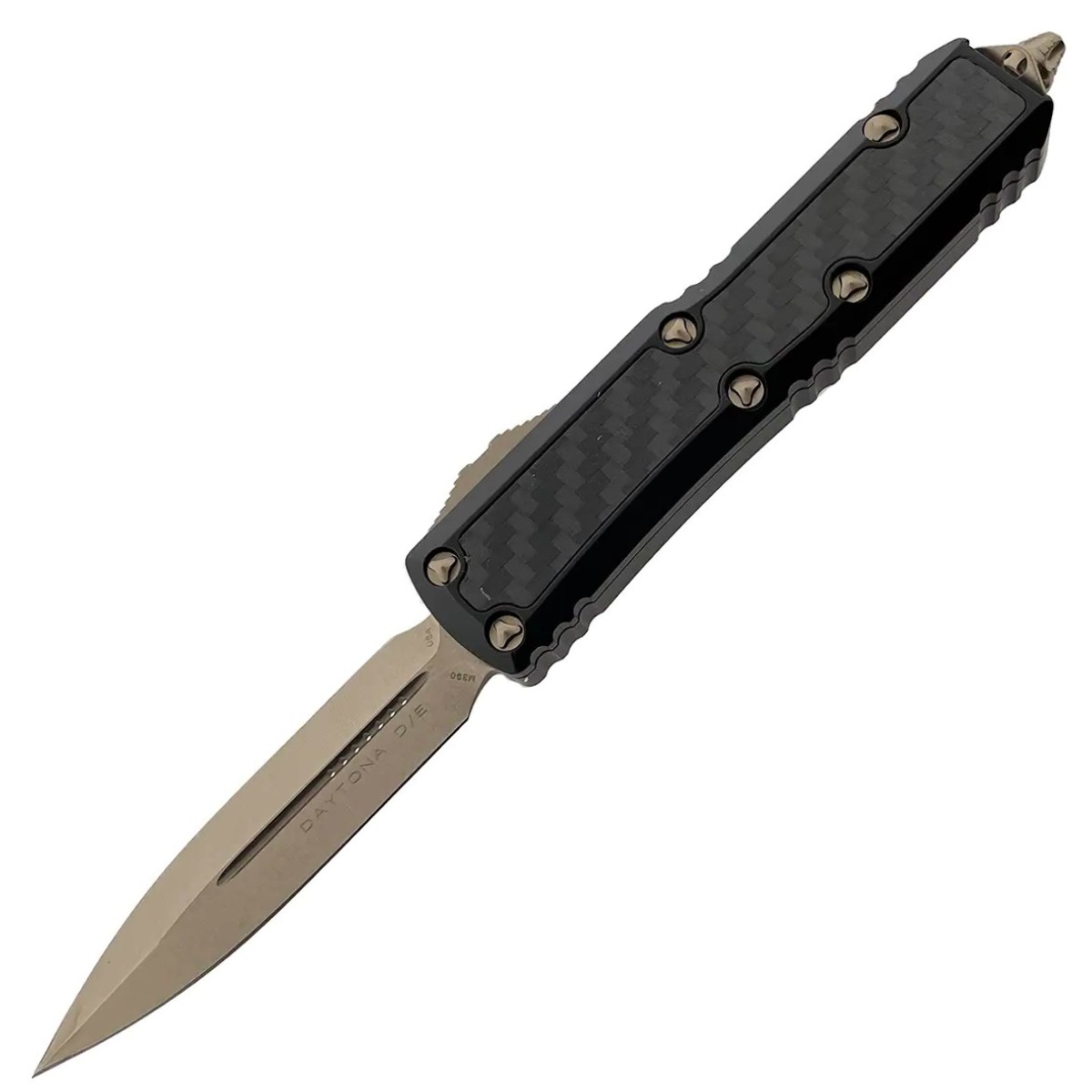 Microtech-126-13CFIS-Daytona-DE-Carbon-Fiber-Bronzed-Standard-Signature-Series__34116