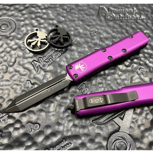 Microtech-UTX-85-Spartan-D/E-Violet-Standard-230-1VI