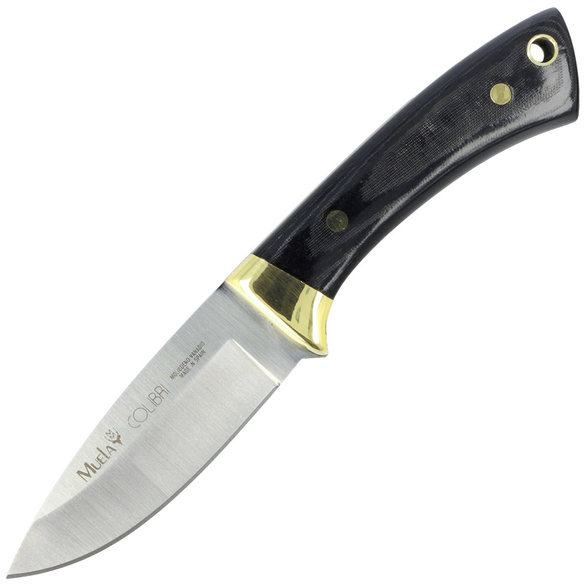 Muela-Colibri-Black-Micarta-Satin-X50CrMoV15-knife-COL-7MIC