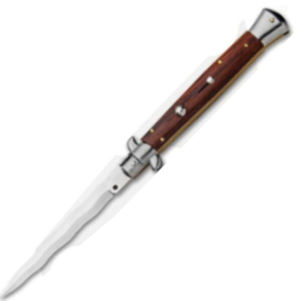 Frank-Italian-Stiletto-Cocobolo-Auto-Kriss-Polish