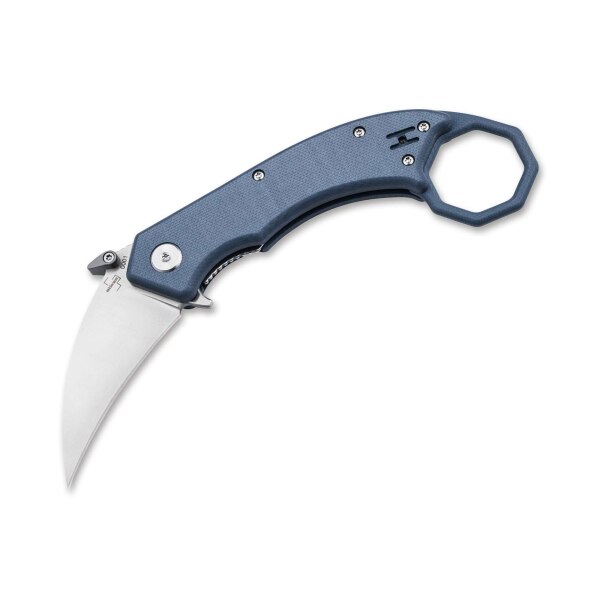 Nůž HEL Karambit Blue/Grey