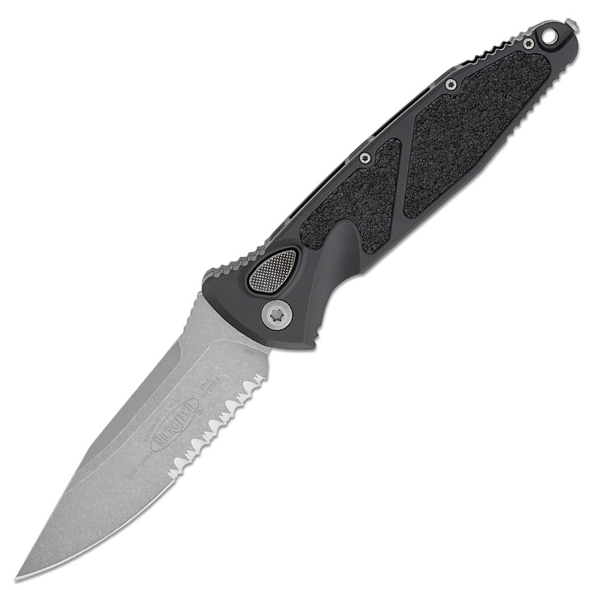 Microtech-Socom-Elite-Auto-S-E-Knife-Black-Aluminium-Apocalyptic-P-S-M390-by-Tony-Marfione-160A-11AP