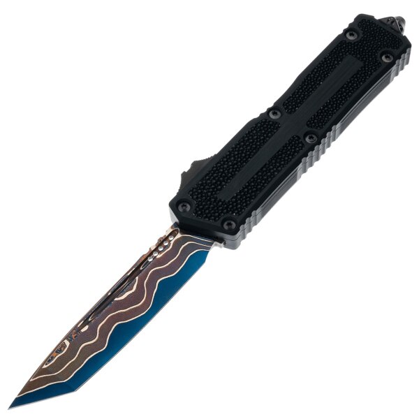 Microtech-Scarab-II-Gen-III-Baker-Forge-Blued-Coppermai-Damascus-1279-16MS1