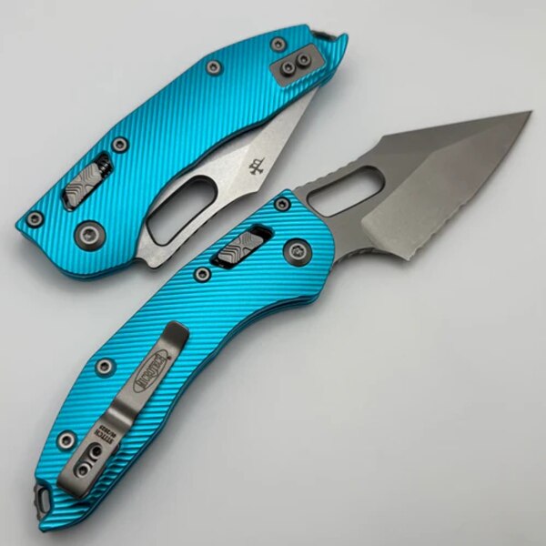 Microtech-Knives-Stitch-Fluted-Turquoise-169RL-11FLTQ