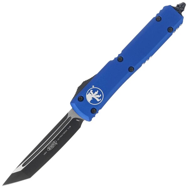 Microtech-Ultratech-T-E-OTF-Knife-Navy-Blue-Aluminum-Satin-M390-by-Tony-Marfione-123-1-NA