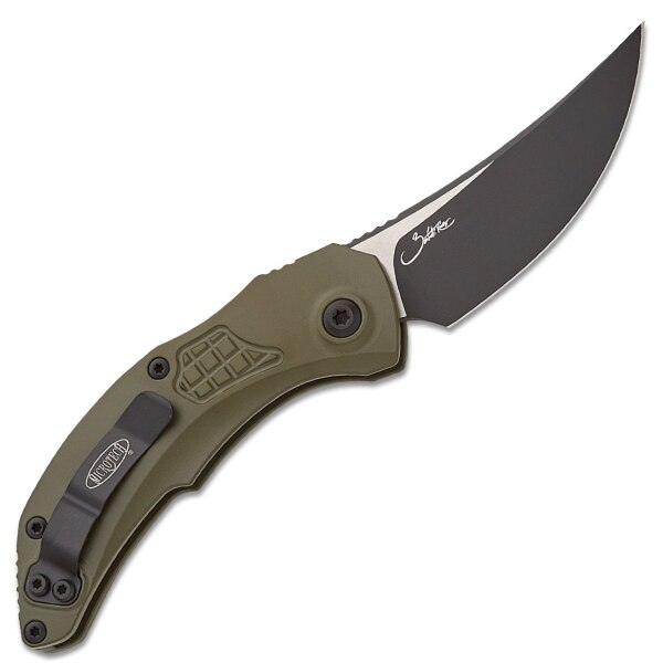 Microtech/Bastinelli-Creations-Brachial-AUTO-OD-Green-268A-1OD