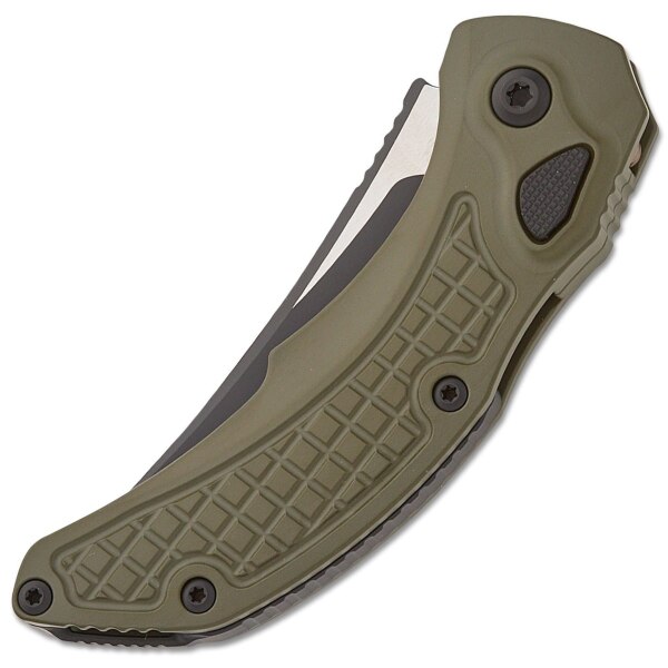 Microtech/Bastinelli-Creations-Brachial-AUTO-OD-Green-268A-1OD